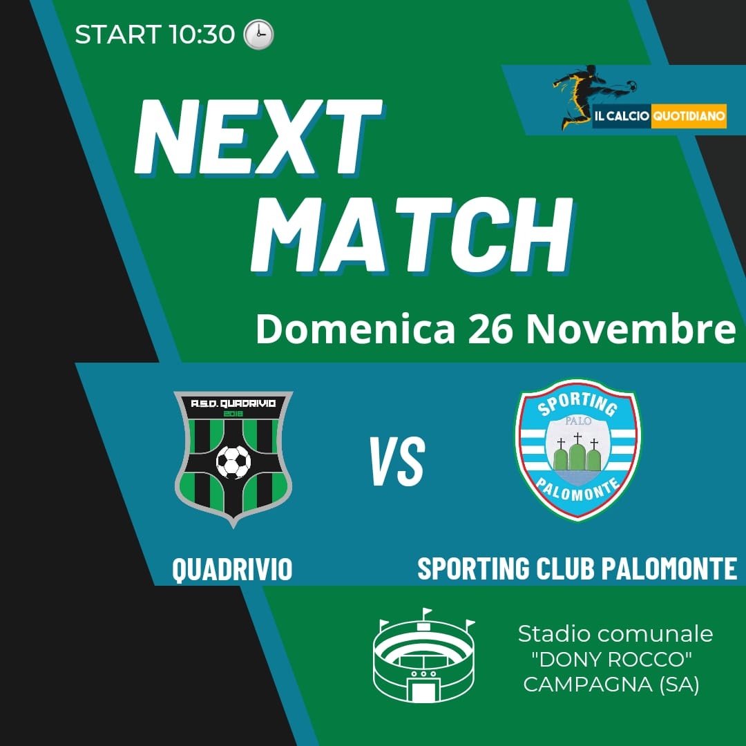 ASD Quadrivio vs Sporting Club Palomonte